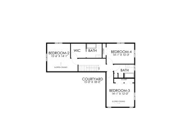 2nd Floor Plan, 056H-0010