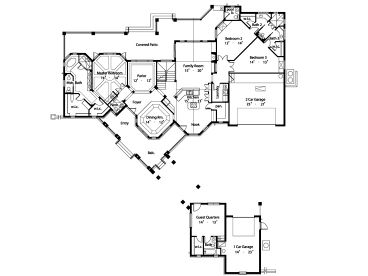 1st Floor Plan, 043H-0179