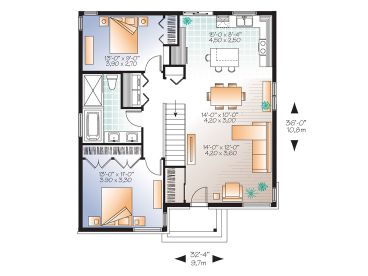 Floor Plan, 027H-0367