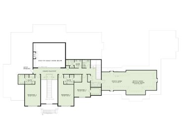 2nd Floor Plan, 025H-0259