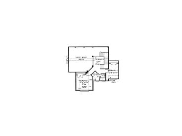 2nd Floor Plan, 054H-0002