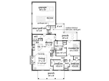 Floor Plan, 021H-0225