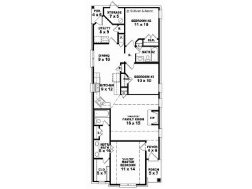 Floor Plan, 006H-0023