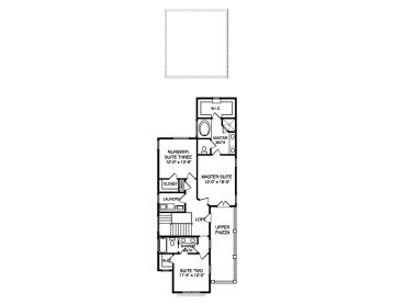 2nd Floor Plan, 029H-0080