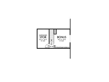 2nd Floor Plan, 034H-0030
