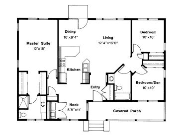 Floor Plan, 051H-0060