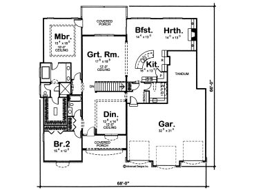 Floor Plan, 050H-0053