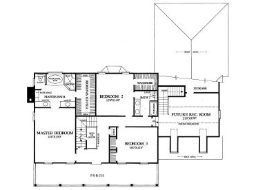 2nd Floor Plan, 063H-0060