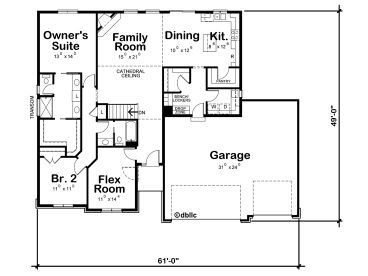 Floor Plan, 031H-0324