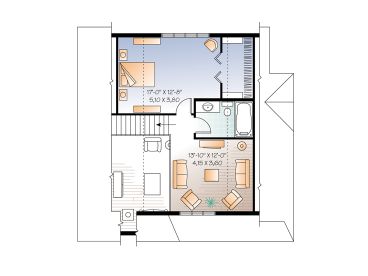 2nd Floor Plan, 027H-0213
