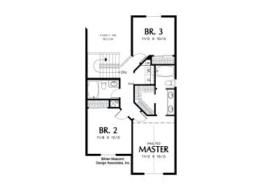 2nd Floor Plan, 034H-0094