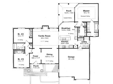 Floor Plan, 030H-0042
