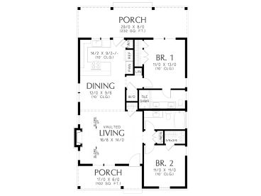 Floor Plan, 034H-0501