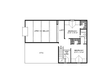 2nd Floor Plan, 008H-0010