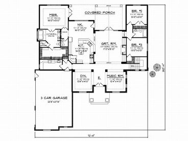 Floor Plan, 020H-0106