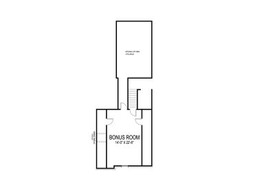 2nd Floor Plan, 058H-0052