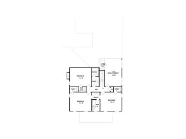 2nd Floor Plan, 006H-0182