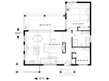 Floor Plan, 027H-0480