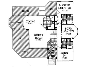 1st Floor Plan, 041H-0016