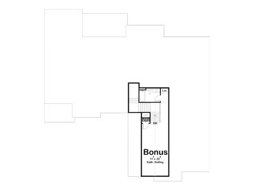 2nd Floor Plan, 050H-0365