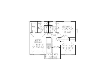 2nd Floor Plan, 044H-0008