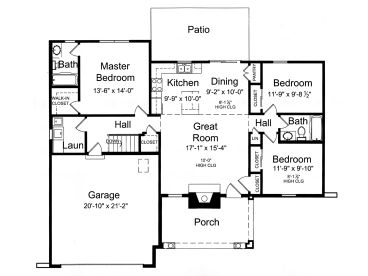 Floor Plan, 046H-0034