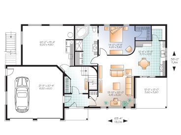 1st Floor Plan, 027M-0052