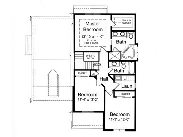 2nd Floor Plan, 046H-0042