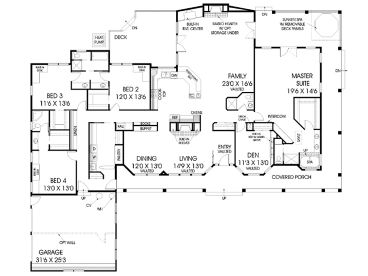 Floor Plan, 013H-0065