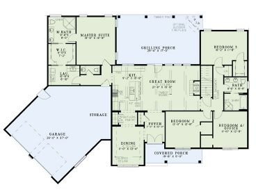 Floor Plan, 025H-0313