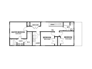 2nd Floor Plan, 058H-0062