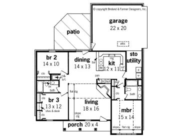 Floor Plan, 021H-0034