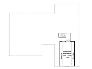 2nd Floor Plan, 001H-0162
