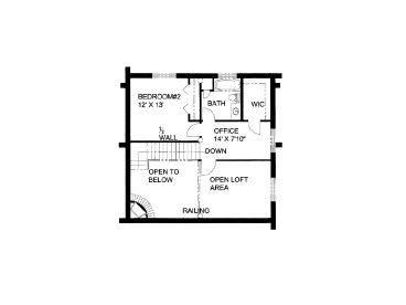 2nd Floor Plan, 012L-0078