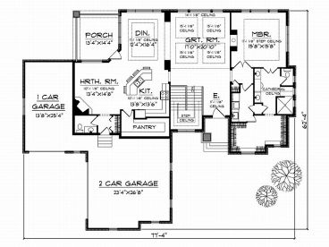 Floor Plan, 020H-0105