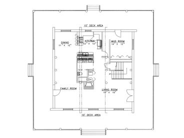 1st Floor Plan, 012L-0064