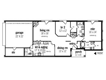 Floor Plan, 021H-0046