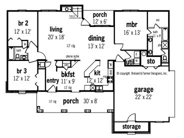 Floor Plan, 021H-0078