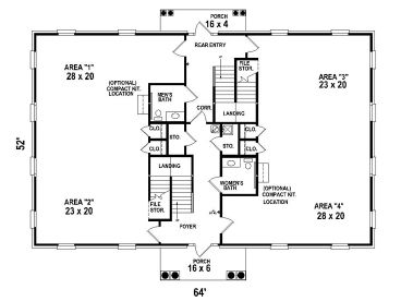 1st Floor Plan, 006C-0049
