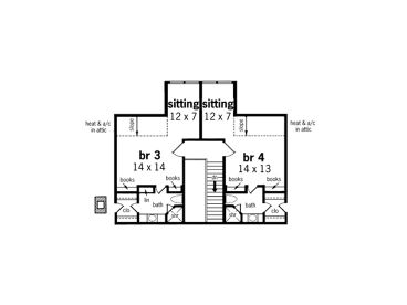 2nd Floor Plan, 021H-0187
