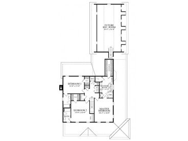 2nd Floor Plan, 063H-0081
