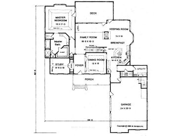 1st Floor Plan, 019H-0061