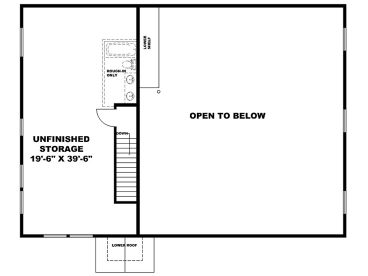 2nd Floor Plan, 012G-0146