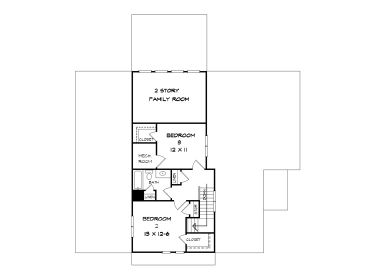 2nd Floor Plan, 019H-0217