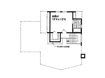 2nd Floor Plan, 032H-0058