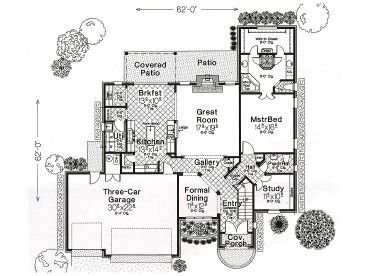 1st Floor Plan, 002H-0039
