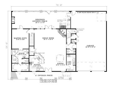 Floor Plan, 025H-0231