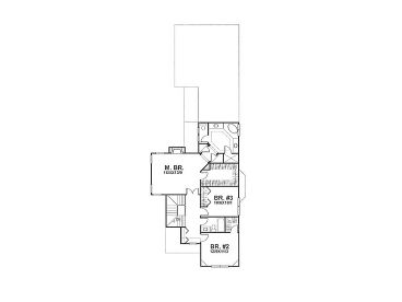 2nd Floor Plan, 016H-0006