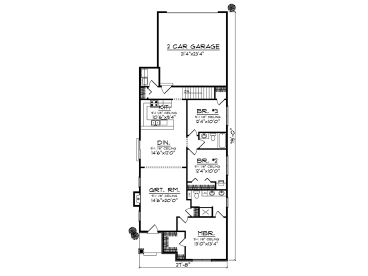 Floor Plan, 020H-0232