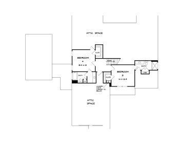 2nd Floor Plan, 019H-0156